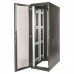 DYNAcenter 19" Серверный напольный шкаф для ЦОД 45U, 800х1100, передняя дверь одностворчатая, задняя дверь двустворчатая, перфорация, цвет черный