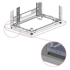 DYNAcenter 19" Плинтус для шкафов для ЦОД, установленных на опоры