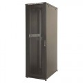 CKline Server 19" Серверный напольный шкаф 36U, 600х1000, передняя дверь одностворчатая, перфорация, задняя дверь одностворчатая, перфорация, цвет черный