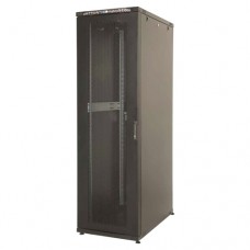 CKline Server 19" Серверный напольный шкаф 42U, 600х1000, передняя дверь одностворчатая, перфорация, задняя дверь одностворчатая, перфорация, цвет черный