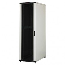 CKline 19" Телекоммуникационный напольный шкаф 26U, 600х800, передняя дверь одностворчатая, стекло, задняя дверь одностворчатая, металл, цвет серый