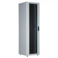 DYNAmic Basic 19" Телекоммуникационный напольный шкаф 20U, 600х600, дверь одностворчатая, стекло, цвет серый