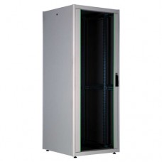 DYNAmic Basic 19" Телекоммуникационный напольный шкаф 36U, 800х800, дверь одностворчатая, стекло, цвет серый