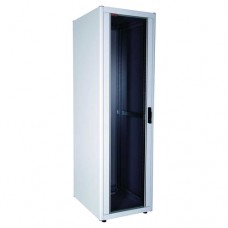 EURObox 19" Телекоммуникационный напольный шкаф 42U, 600х800, дверь одностворчатая, металл, цвет серый