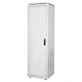 DYNAmic 19" Телекоммуникационный напольный шкаф 12U, 600х600, металлическая одностворчатая передняя дверь, металлическая задняя дверь, цвет серый
