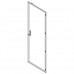 Передняя распашная дверь 180° для индустриального шкафа IP55, Ш=1000мм, В=1800мм, металл