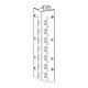 Вертикальные монтажные рамы для индустриального шкафа IP55 высотой 1800мм, цвет серый