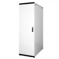 Just1Minute 19" Телекоммуникационный напольный шкаф 45U, 600х1200, алюминий, двери одностворчатые, металл, цвет черный