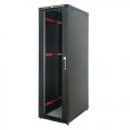 Just1Minute 19" Телекоммуникационный напольный шкаф 16U, 600х800, сталь, двери одностворчатые, металл, цвет серый