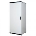 Just1Minute 19" Телекоммуникационный напольный шкаф 32U, 800х800, алюминий, двери одностворчатые, металл, цвет серый