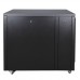 SOUNDproof 19" Звукоизолированный напольный шкаф 17U, 750х1130, цвет черный, отделка черный