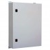 Индустриальный настенный шкаф IP66, Ш=400мм, Г=200мм, В=500мм, передняя дверь металл,  цвет серый