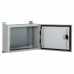 Индустриальный настенный шкаф IP66, Ш=300мм, Г=200мм, В=400мм, передняя дверь металл,  цвет серый