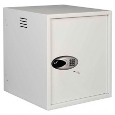 19" Телекоммуникационный антивандальный настенный шкаф 9U, 600х600, с электронным замком, цвет серый