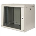 PROline 19" Телекоммуникационный настенный шкаф 12U, 600х450, дверь металл, цвет серый