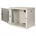 PROline 19" Телекоммуникационный настенный шкаф 12U, 600х600, дверь стекло, цвет серый