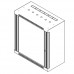 NETbox HOME 19" Телекоммуникационный настенный шкаф 9U, 600х300, дверь стекло, цвет серый