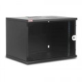 NETbox SOHO 19" Телекоммуникационный настенный шкаф 12U, 540х400, дверь стекло, цвет черный