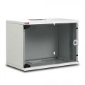 NETbox SOHO 19" Телекоммуникационный настенный шкаф 7U, 540х600, дверь стекло, цвет серый