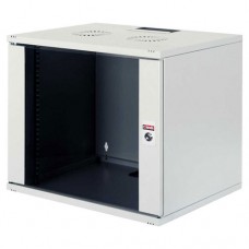NETbox SOHO 19" Телекоммуникационный настенный шкаф 7U, 540х500, дверь стекло в металлической раме, цвет черный