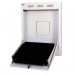 SLIMbox 19" Настенный откидной шкаф 4U, 600х750x216, цвет черный
