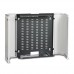 NETbox SLIM 19" Телекоммуникационный настенный шкаф 10U (5U+5U), 480х520, дверь металл, цвет серый