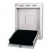 SLIMbox 19" Настенный откидной встраиваемый шкаф 2U, 628х778x127, цвет серый