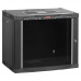 NETbox 19" Телекоммуникационный настенный шкаф 7U, 600х450, дверь перфорация, цвет черный